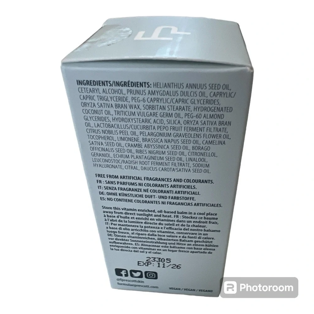 Formulae Prescott Tri-Balm Cleanser Stick NIP